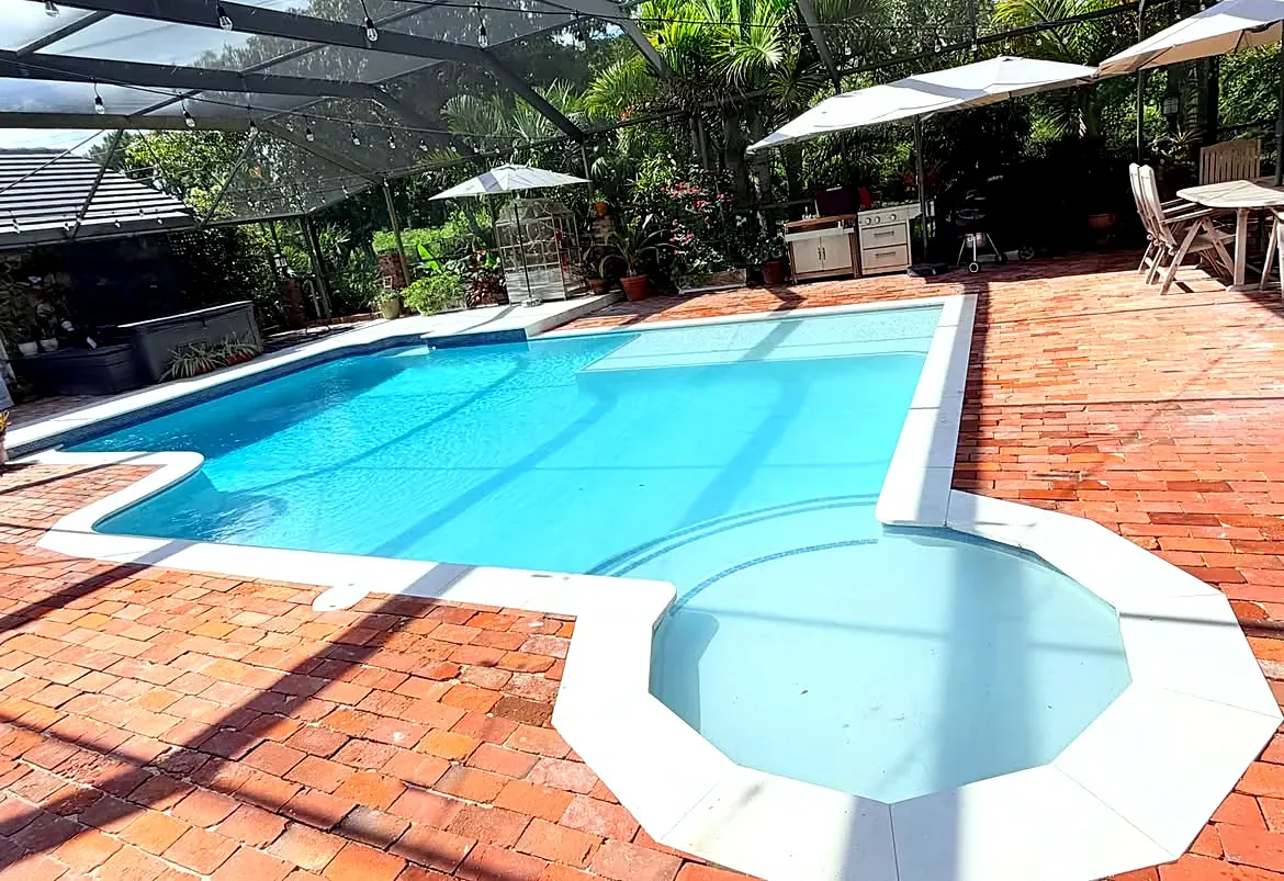 Re-decking and waterline tile refresh